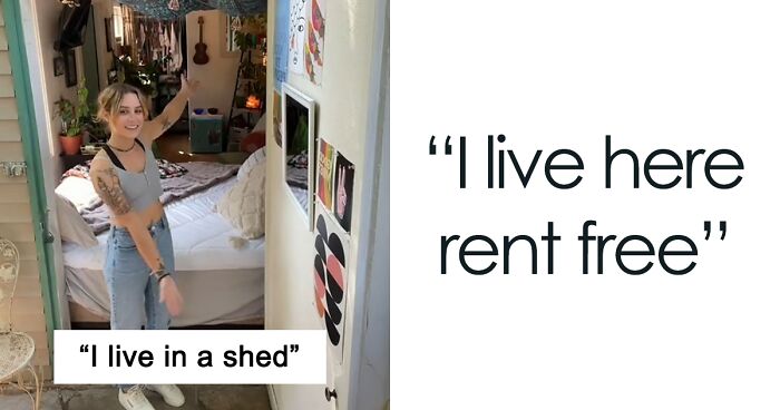 Woman Gets Away With Living With Parents While Having Privacy By Living In A Shed In Their Yard, Goes Viral