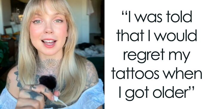 Heavily Tattooed 36-Year-Old Explains Why She Regrets Getting Her Body Inked So Early In Life