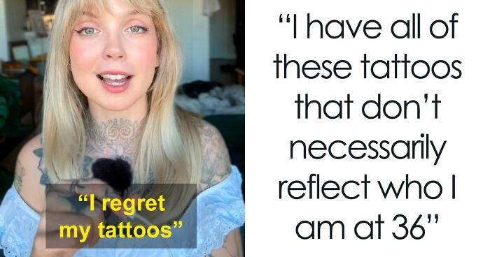 “They Just Don’t Match Who I Am Now”: Woman Reveals She Regrets All Of Her Tattoos, Warns Everyone To Think Twice In Their 20s