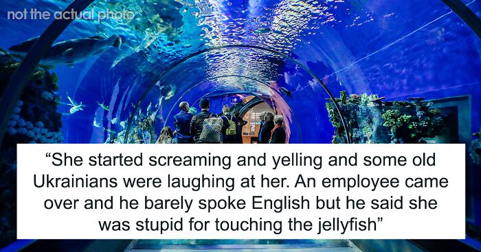 “She Started Screaming And Yelling”: Aunt Sticks Her Hand In A Jellyfish Tank And Gets Stung, Causes A Scene And Promises To Sue