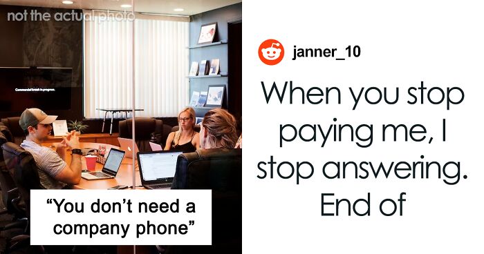 Boss Regrets Not Getting This Person A Company Phone After He Maliciously Complies And Chaos Ensues