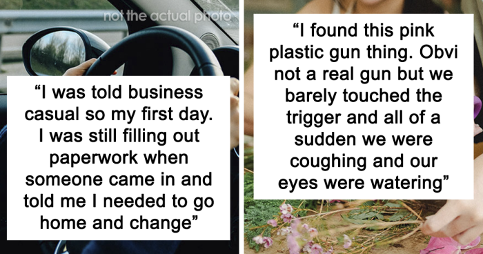 50 People Share The Worst And Craziest First Day At Work They Had