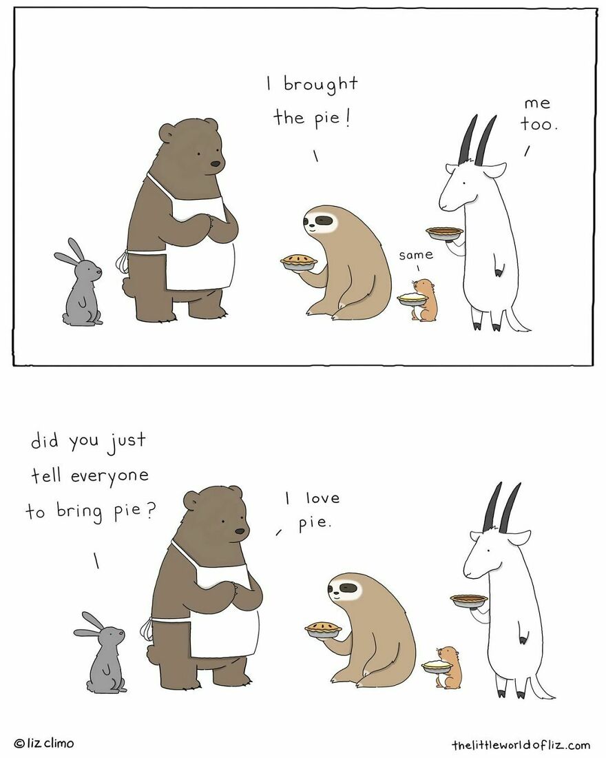 30 Pictures Of Animal Comics By An Artist That Will Brighten Up Your Day