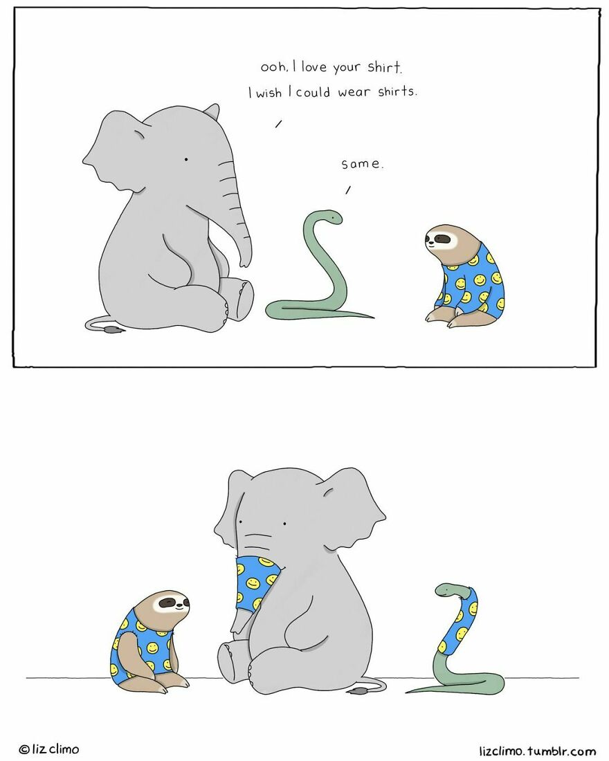 30 Pictures Of Animal Comics By An Artist That Will Brighten Up Your Day