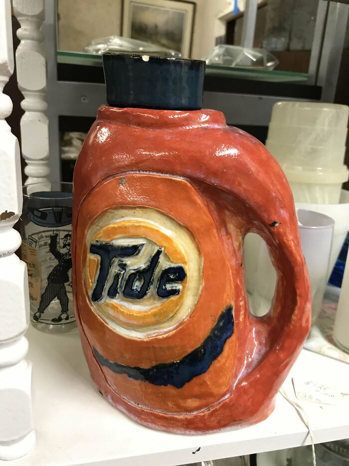 Tide Bottle Clay Pot Spotted At An Antique Mall