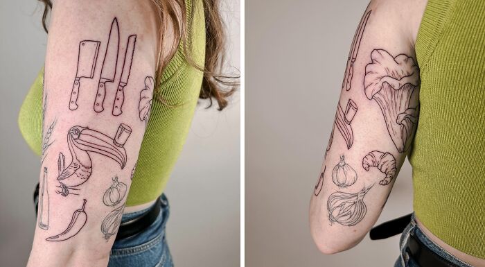 115 Patchwork Tattoo Ideas That Definitely Aren't Your Granny's Quilt
