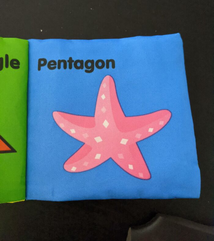 My Daughter's Little Shapes Book. Pentagon?