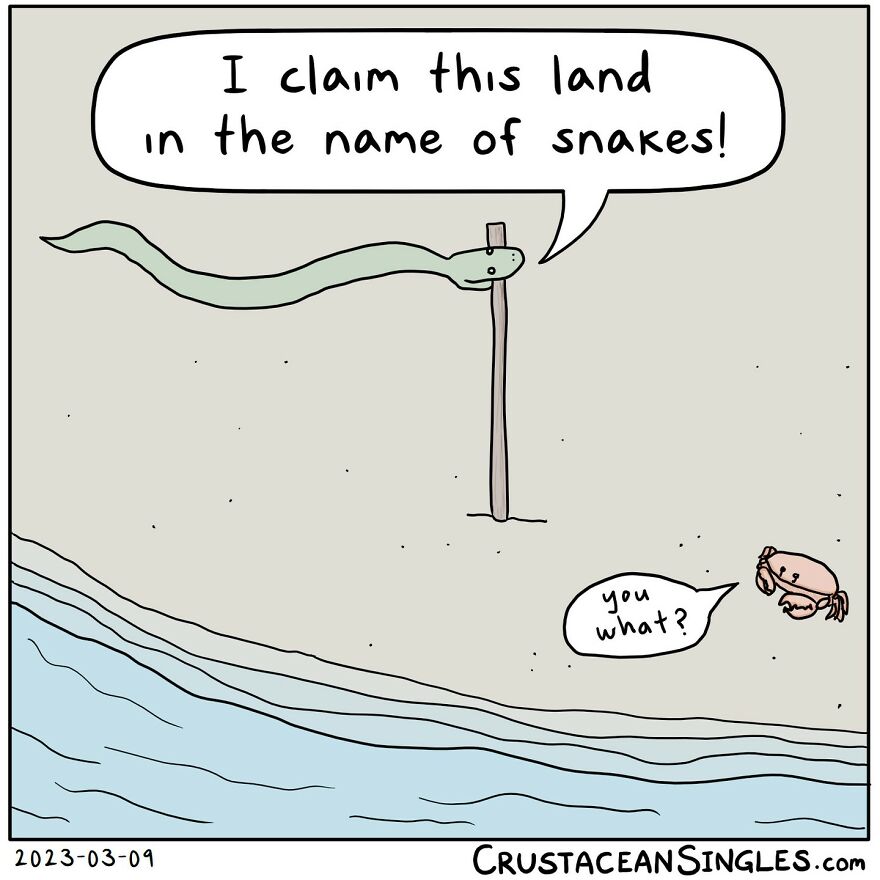 New Weirdest Comics With Hilariously Unexpected Endings By “Crustacean Singles”