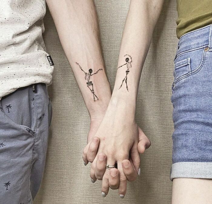 unique edgy couple tattoo｜TikTok Search