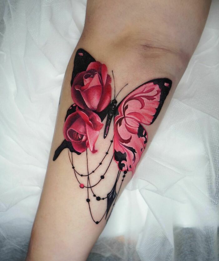 84 Butterfly Tattoos That Are As Colorful And Fun As The Real