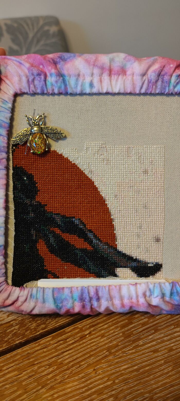 My Cross Stitch Process Of Jin Sakai Took Me 8 Months To Finish