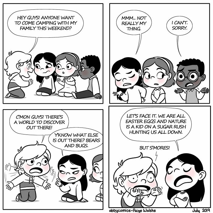 Unveiling Childhood Joys And Struggles: 30 Comics By This Artist ...
