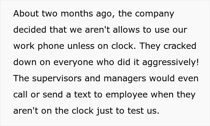 Management Tell Employees They Can't Use Their Phones After Work, Regret It Almost Immediately