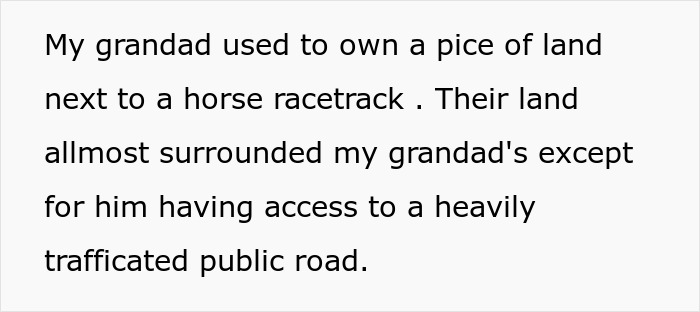 Racetrack Refuses Woman The Same Deal They Had With Her Dad, She Refuses Them The Right To Her Road