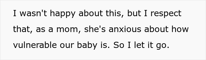 "Her Sister Was Offended And Left": Wife Doesn't Let 14 Y.O. Stepson Hold Her Newborn, Husband Does The Same With Wife's Sister