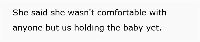 "Her Sister Was Offended And Left": Wife Doesn't Let 14 Y.O. Stepson Hold Her Newborn, Husband Does The Same With Wife's Sister