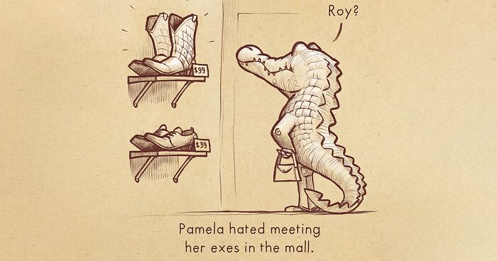 My 30 Single-Panel Comics Feature Animals Who Try Hard To Be Humans