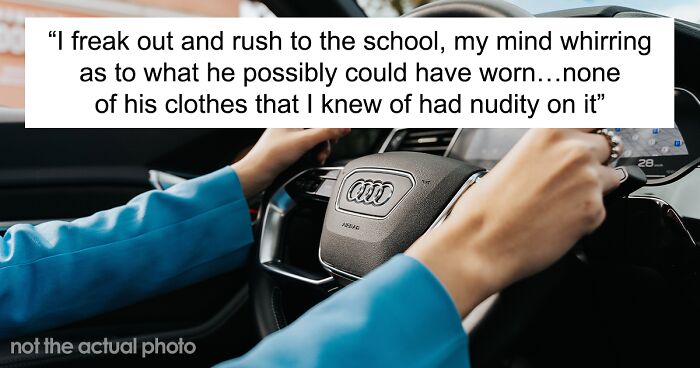 “He’s Wearing A Shirt That Shows Nudity”: Mom Maliciously Complies With Her Son’s School Dress Code After He’s Sent Home