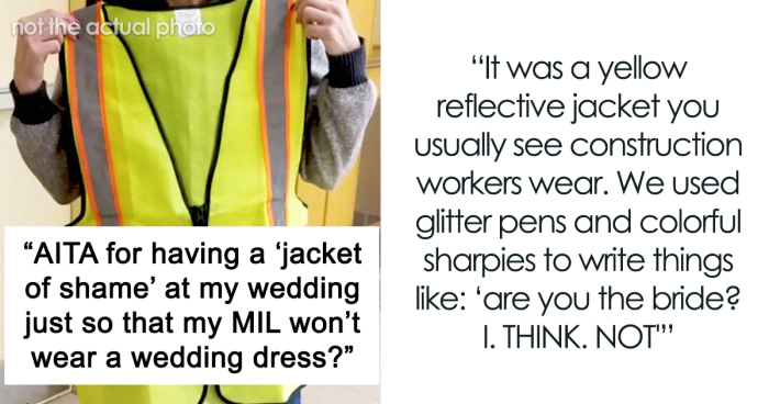 “Cherry On The Cake Was My Mother-In-Law’s Outfit”: Bride-To-Be Comes Up With ‘Jacket Of Shame’ To Deal With MIL Who Wouldn’t Follow The Dress Code