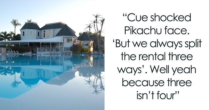 Couple Dumbfounded They Suddenly Need To Pay More Because They Want To Take Their 12 Y.O. On A Group Vacation That's Always Been Adults-Only