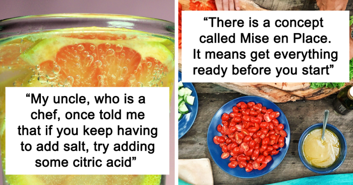 30 Pretty Simple Yet Game-Changing Kitchen ‘Hacks’, As Shared By Chefs In This Online Community