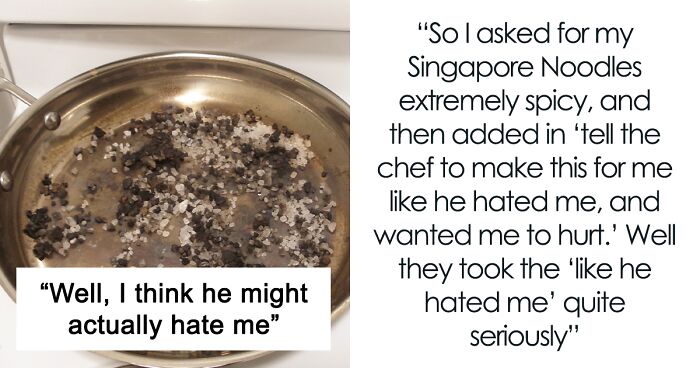 People Are Loving This Story Of How A Restaurant Pranked A Customer Who Likes Spicy Food After He Asked The Chef To Make A Dish Like He Hated Him