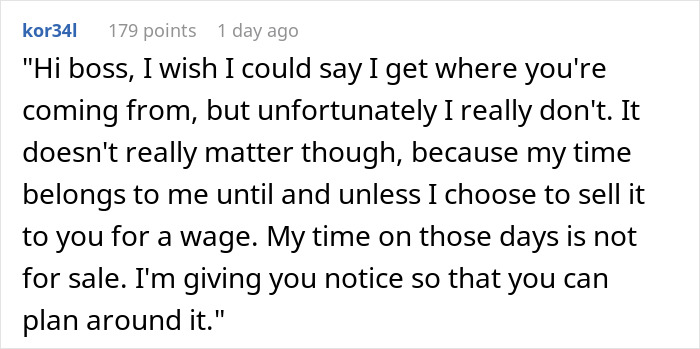 Boss Turns Down This Employee’s Vacation To Europe Because They Feel That Taking 7-9 Days Off Is ‘Unfair’ To Others