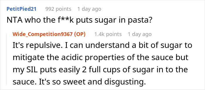 Woman’s Husband And His Sister Kept “Fixing” Her Food To The Point That She And Her Kids Would Refuse To Eat It, So She Finally Snaps