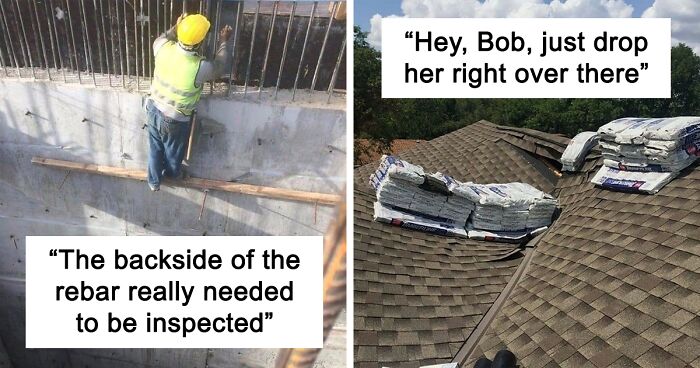 42 Times Construction Workers Tried To Cut Corners But Failed, As Seen On This Instagram Account