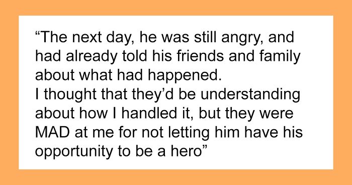 “He Assured Me He’d Protect Me”: Man, Obsessed With Being A Hero, Goes Off On GF For Ruining His Moment When Faced With Knife-Wielding Attacker