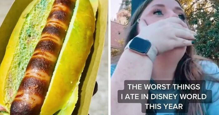 17 Of The Most Bizarre And Straight-Up Disturbing Foods From Disney Amusement Parks, As Listed By This TikToker