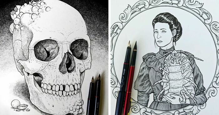 13 Cursed Drawings By Talented Ed Harrington