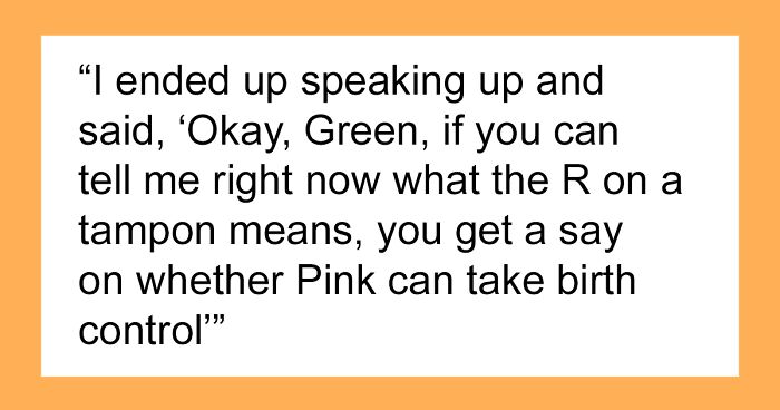 Woman Wonders If She Was Really A Jerk For Calling Out Her Fiancé After He Tried 'Mansplaining' Periods And Birth Control To His Younger Sister