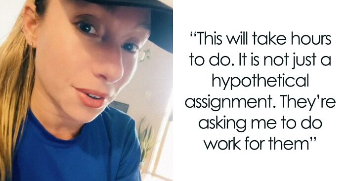 Woman Refuses To Work For Free During Her Job Interview Process, Sparks A Discussion