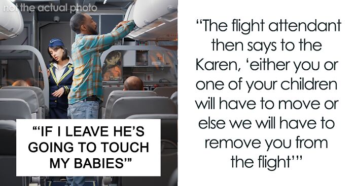 Karen Demands Man Pay For First-Class Tickets For Her And Her Kids After She Takes His Seat, Goes Berserk When He Refuses