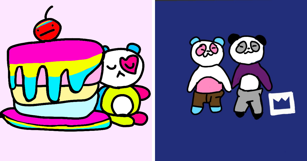 Hey Pandas Draw A Lgbtq Themed Panda Closed Bored Panda 0624