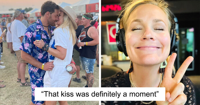 Woman’s Quest Comes To An End As She Finds A Mystery Man She Kissed At A Festival