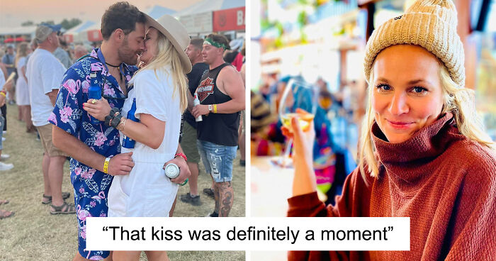 Woman’s Quest Comes To An End As She Finds A Mystery Man She Kissed At A Festival