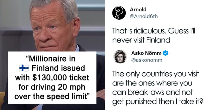 One Of Finland’s Richest Men Gets $130K Speeding Ticket As The Country’s Fines Are Calculated Based On Income