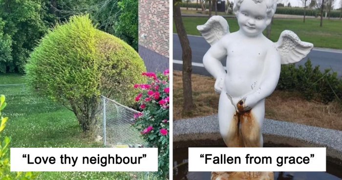 This IG Page Celebrates Bizarre And Trashy Gardens, Here Are 78 That Take The Prize (New Pics)