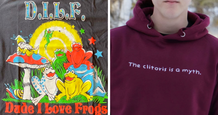 112 Hilariously Questionable Shirts Shared By The 