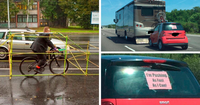 122 New Photos Of The Weirdest And Funniest Things People Saw On The Road And Shared Online