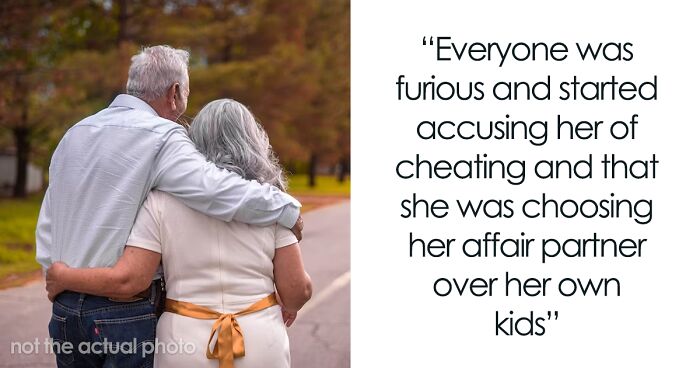 65-Year-Old Woman Starts Dating Again, Her Adult Children Accuse Her Of Having An Affair Because She's Not Officially Divorced