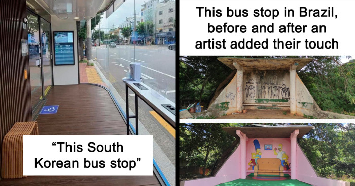 124 Bus Stops That Are So Creative They Might Surprise You