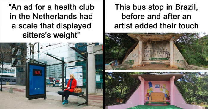 124 Times Designers Came Up With The Most Creative And Interesting Bus Stops