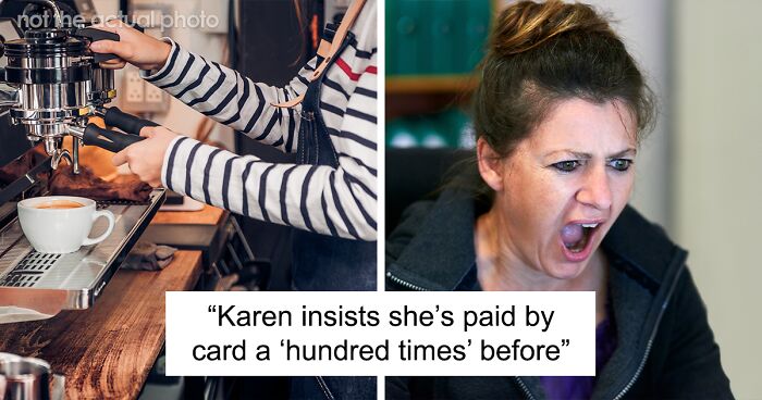 Karen Complains About Minimum $5 Card Payment When Her Coffee Is $4.40, Thinks She Won When Manager Accepts Her Card, But They Just Charge The $5