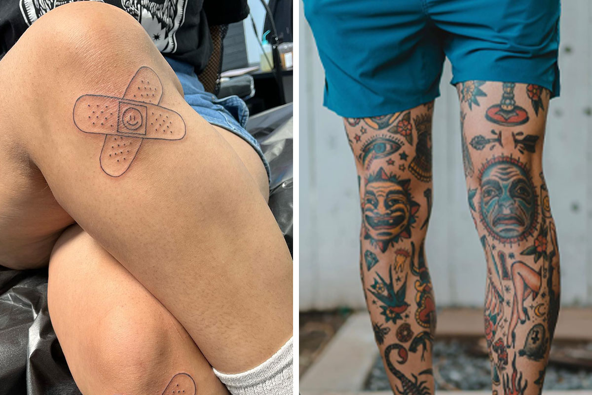 Knee Tattoos: Make A Statement With These 108 Tattoo Designs