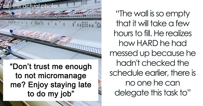 Manager Regrets Giving Employee Stupid Orders After Boss Arrives And Makes Him Stay After Work