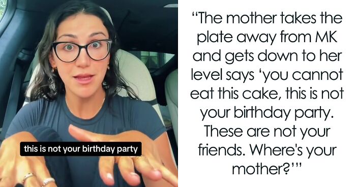 3 Y.O. Goes To A Random Birthday Party At A Public Park And Nobody Gives Her A Piece Of Cake, Mom Shares Her Shock Online