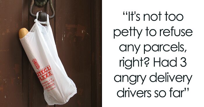 Man Shocked At Neighbor’s Audacity After They Put Up A Sign On Their Door Directing Couriers To Give Him Their Parcels